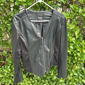 Ann Taylor Black Leather Jacket